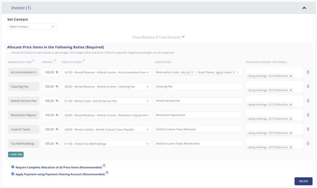 Airbnb Arbitrage Accounting Automation Bnbtally Presets for Xero